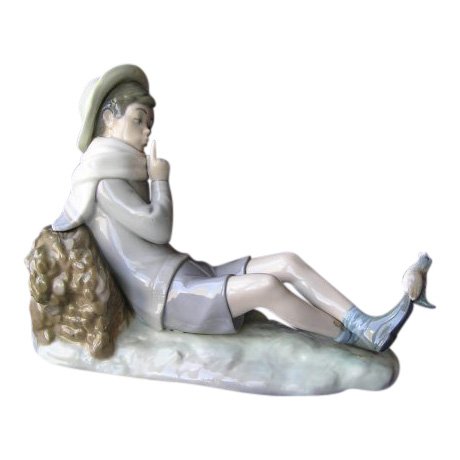 Lladro: Shepherd with Bird (1 of 1)