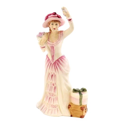 Royal Doulton: Bon Voyage: Royal Doulton Figurine, Bon Voyage Reference: HN3866 Height: 9 inches Date: 1998-2001 Royal Doulton is an English company producing tableware and collectables, dating from 1815. Operating originally i