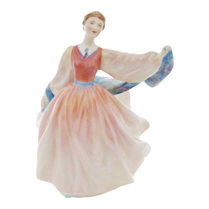 Royal Doulton: Gay Morning: Royal Doulton Figurine, Gay Morning Reference: HN2135 Height: 7 inches Date: 1954-1967 Royal Doulton is an English company producing tableware and collectables, dating from 1815. Operating originally 