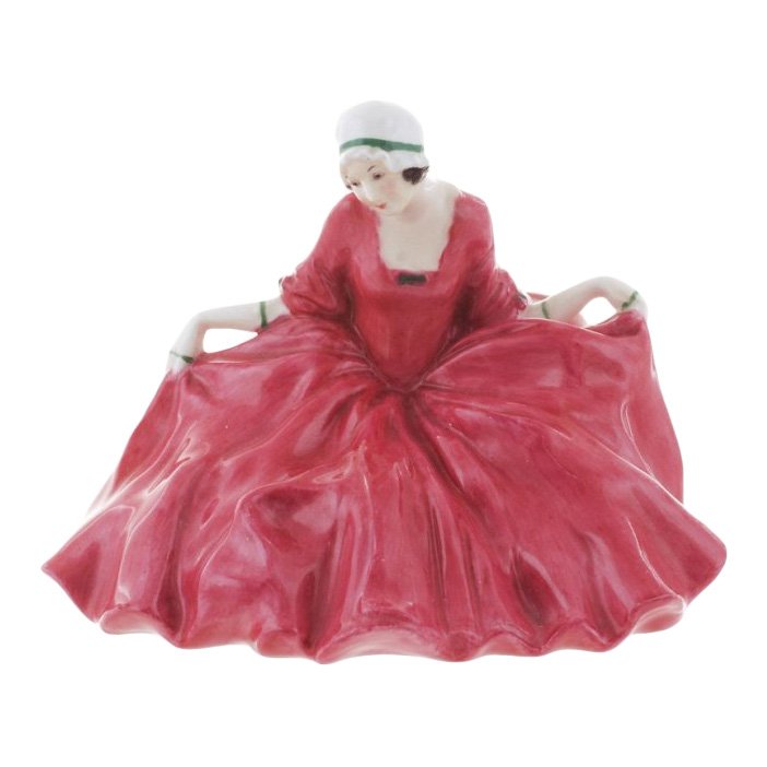Royal Doulton: Polly Peachum: Royal Doulton Figurine, Polly Peachum Reference: NH549 Height: 4.25 inches Date: 1922-1949 Royal Doulton is an English company producing tableware and collectables, dating from 1815. Operating origina