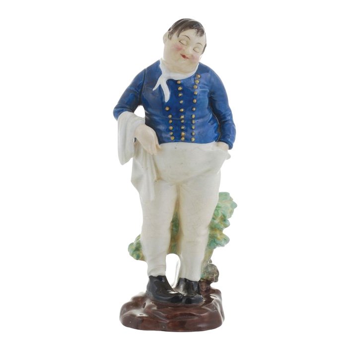 Royal Doulton: Fat Boy: Royal Doulton Figurine, Fat Boy Reference: HN555 Height: 7.25 inches Date: 1923-1939 Royal Doulton is an English company producing tableware and collectables, dating from 1815. Operating originally in
