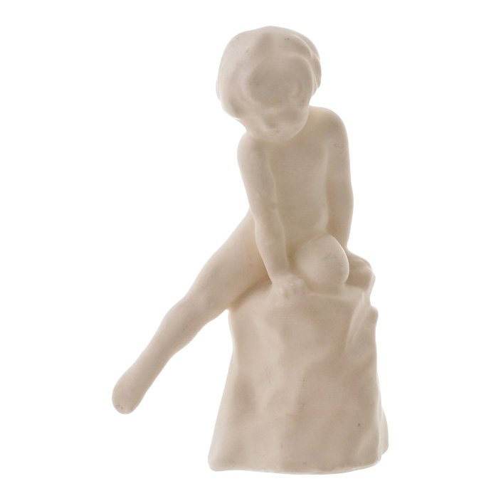Royal Doulton: Saucy Nymph: Royal Doulton Figurine, Saucy Nymph Reference: HN1539 Height: 4.25 inches Date: 1933 Royal Doulton is an English company producing tableware and collectables, dating from 1815. Operating originally in