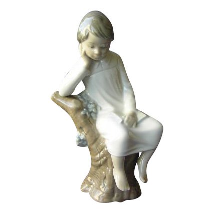 Lladro: Thinker Little Boy (1 of 1)