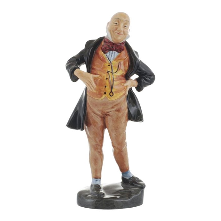 Royal Doulton: Mr. Micawber: Royal Doulton Figurine, Mr. Micawber Reference: HN2097 Height: 7.5 inches Date: 1952-1967 Royal Doulton is an English company producing tableware and collectables, dating from 1815. Operating original