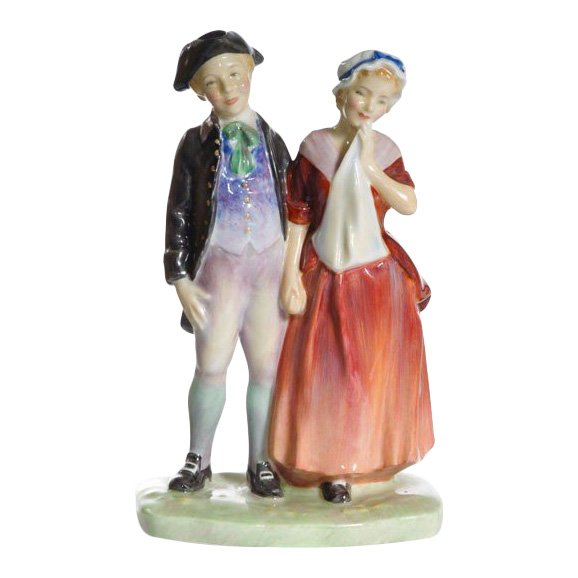 Royal Doulton: A Courting: Royal Doulton Figurine, A Courting Reference: HN2004 Height: 7.25 inches Date: 1947-1953 Royal Doulton is an English company producing tableware and collectables, dating from 1815. Operating originall