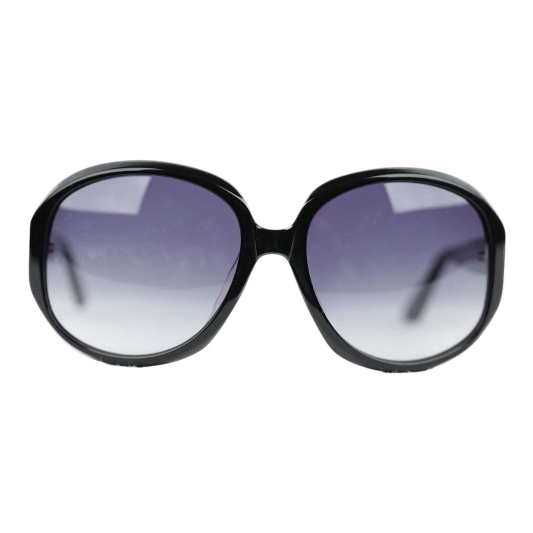 Romeo Gigli Black Oversized Sunglasses (1 of 8)