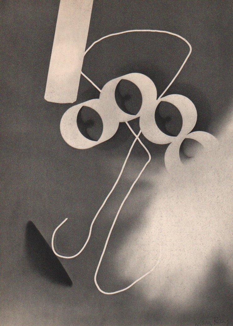 Man Ray: Rayograph: Sheet-Fed Copperplate Gravure Printer: Neogravure, France Date: 1934 Image Size: Approx 8 inches x 10.5 inches Man Ray, original name Emmanuel Radnitzky (born August 27, 1890, Philadelphia, Pennsylvan