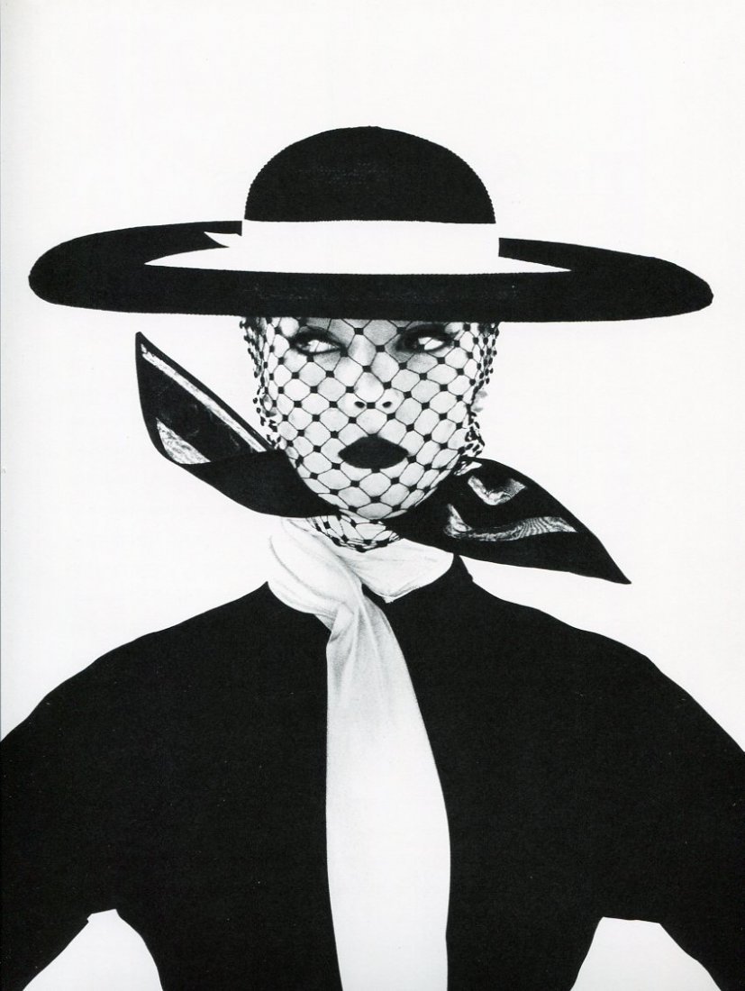 Irving Penn: NY Fashion in B&W: Sheet-Fed Copperplate Gravure Printer: Bucher, Switzerland Date: 1960 Image Size: Approx 9 inches x 12 inches Irving Penn was an American photographer known for his fashion photography and portraits. 