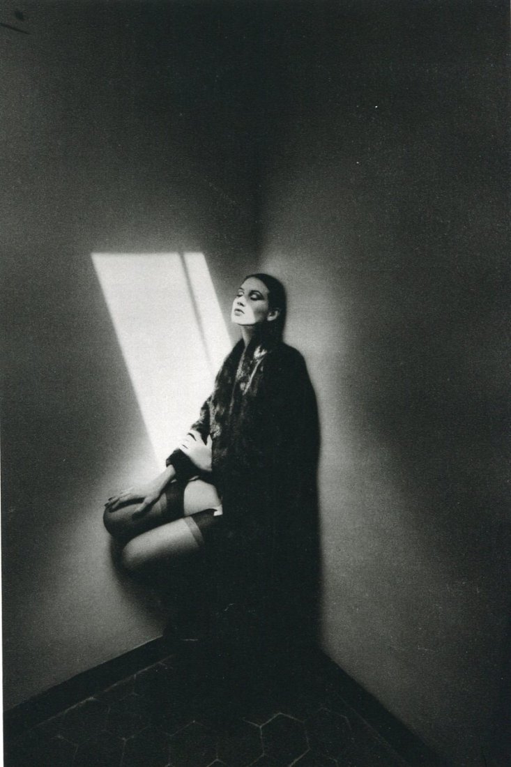JeanLoup Sieff: Fashion Photo, Paris 1979: Sheet-fed Copperplate Gravure Date: 1982 Printer: Contrejour, France Image Size: Approx. 6.5 inches x 6.5 inches Jeanloup Sieff (1933-2000) was a French photographer born of Polish parents in Paris, F