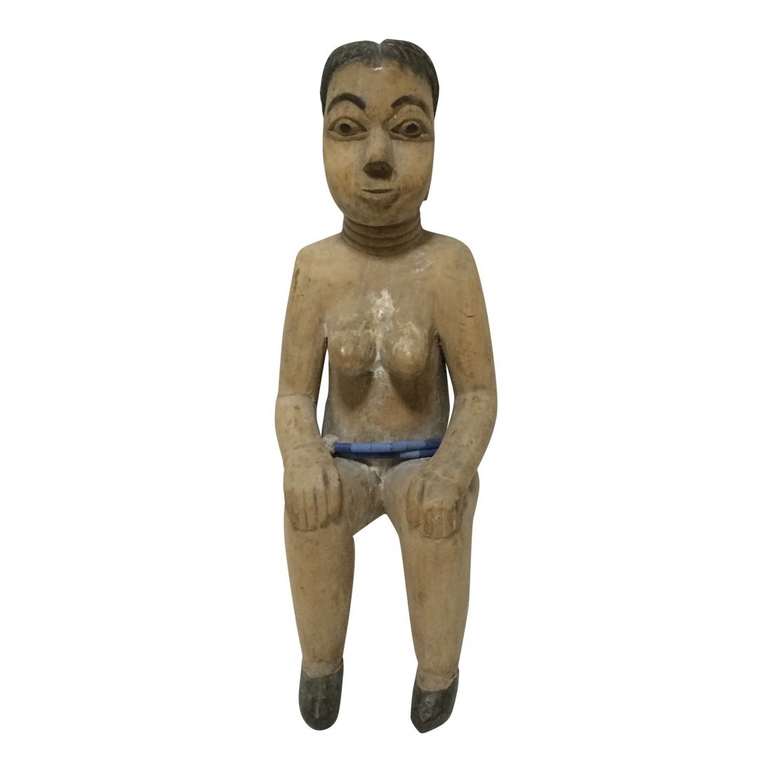 Ewe Sitting Statue (1 of 5)