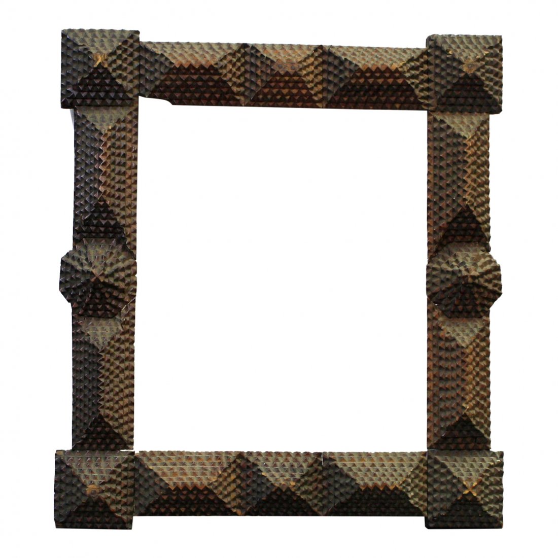 Tramp Art Picture Frame (1 of 2)