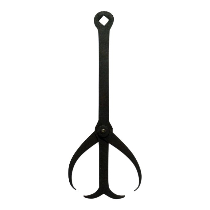 Decorative Large Hand Forged Double Caliper (1 of 4)