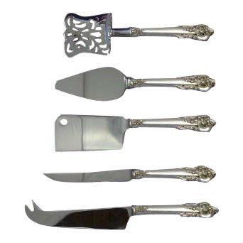 Grande Baroque Sterling Fruit & Cheese Serving Set (1 of 2)