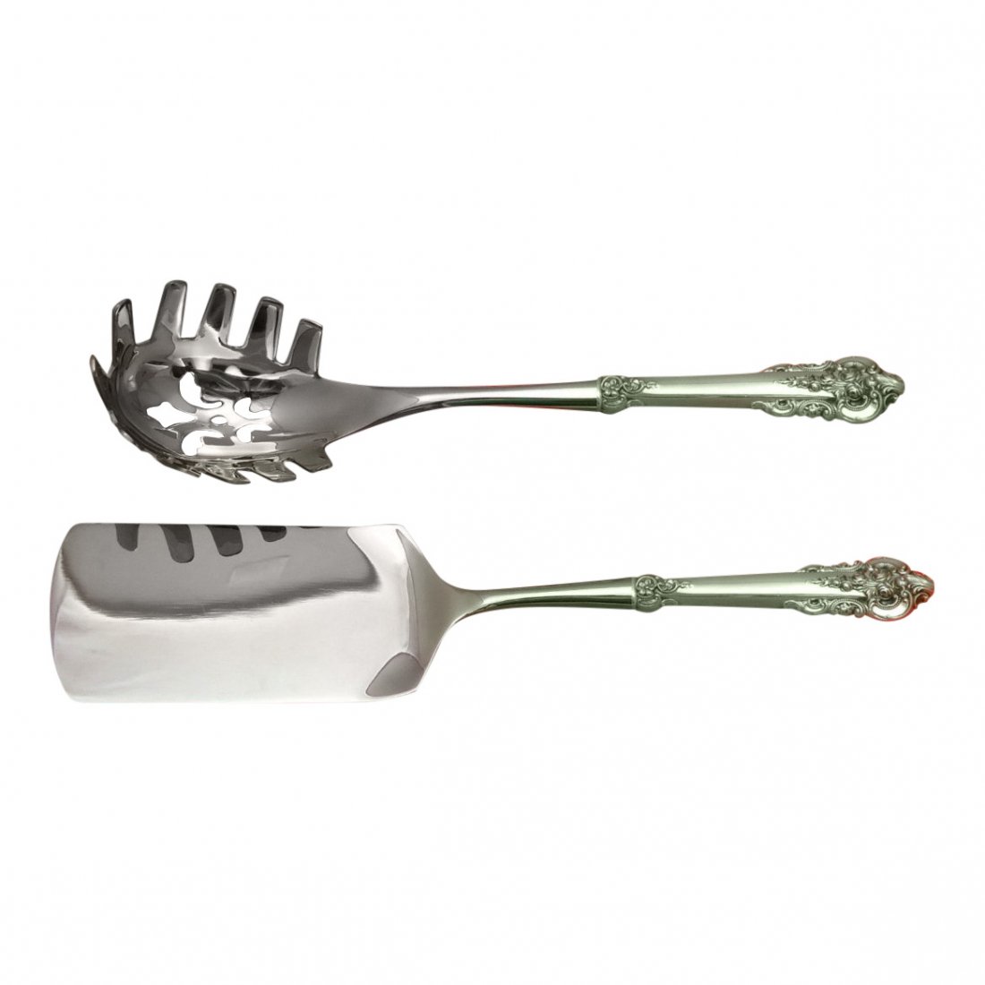 Grande Baroque by Wallace Sterling Pasta Server Set (1 of 2)