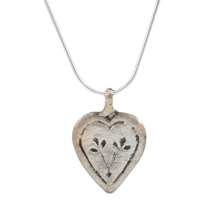 Viking Heart Pendant (1 of 1)