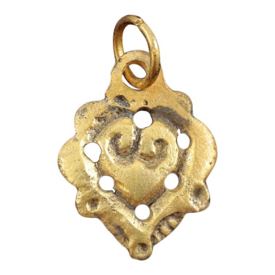 Viking Heart Pendant (1 of 1)