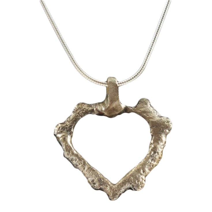 Viking Openwork Heart Pendant (1 of 1)