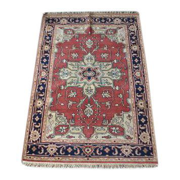 Traditional Handmade Heriz Design Rug, 4x6 (1 of 4)