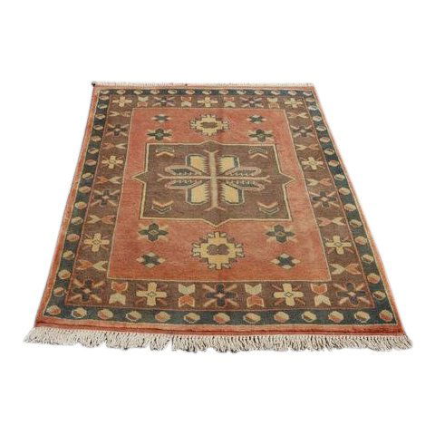 Handmade Semi-Antique Turkish Konya Rug, 4x5 (1 of 4)