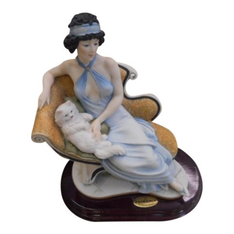Giuseppe Armani Figurine: Marianne: Maker: Giuseppe Armani Title: Marianne The Society Event Piece, 1997 Origin: Made in Italy Giuseppe Armani was an Italian sculptor born in the village of Calci in 1935. From an early age, it was evide