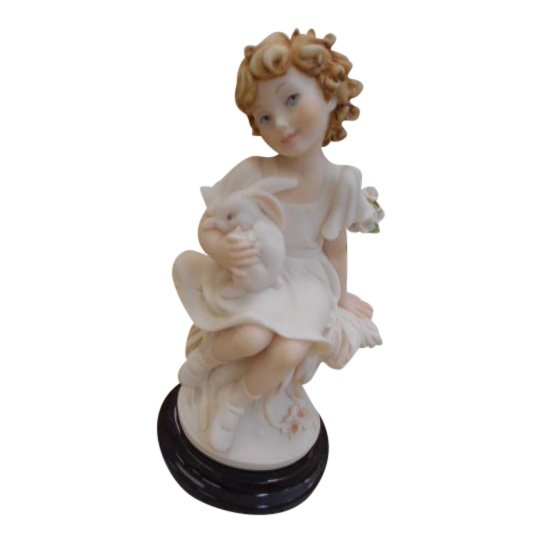 Giuseppe Armani Figurine: My Friend: Maker: Giuseppe Armani Title: My Friend Reference: 1542F A Society 2002 piece Origin: Made in Italy Size: 5 inches tall Giuseppe Armani was an Italian sculptor born in the village of Calci in 1935. Fr