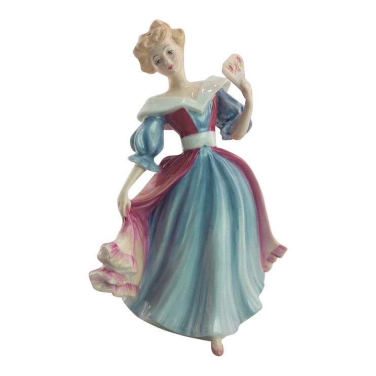 Royal Doulton Figurine: Amy: Maker: Royal Doulton Title: Amy Size: 8.25 inches tall Date: 1991 only Reference: HN3316 Royal Doulton is an English company producing tableware and collectables, dating from 1815. Operating originall