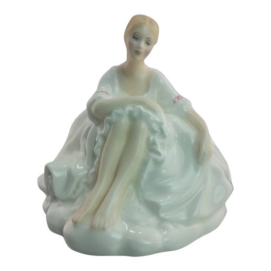 Royal Doulton Figurine: Joanne: Maker: Royal Doulton Title: Joanne Size: 5.5 inches tall Date: 1982-88 Reference: HN2373 Royal Doulton is an English company producing tableware and collectables, dating from 1815. Operating originall