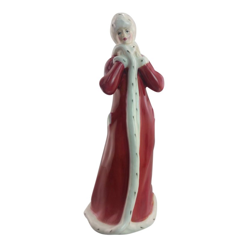 Royal Doulton Figurine: Wintertime: Maker: Royal Doulton Title: Wintertime Size: 8.5 inches tall Date: 1985 only Reference: HN3060 Royal Doulton is an English company producing tableware and collectables, dating from 1815. Operating ori