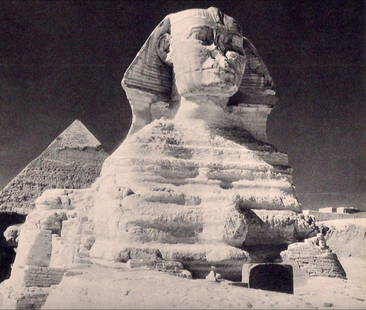 Pierre Boucher: The Sphinx: Medium: Sheet-fed Gravure Date: 1939 Printer: La Neogravure Company, France Image Size: 9 x 7 inches Pierre Boucher was a French photographer born in 1908 who contributed greatly to photography's plac