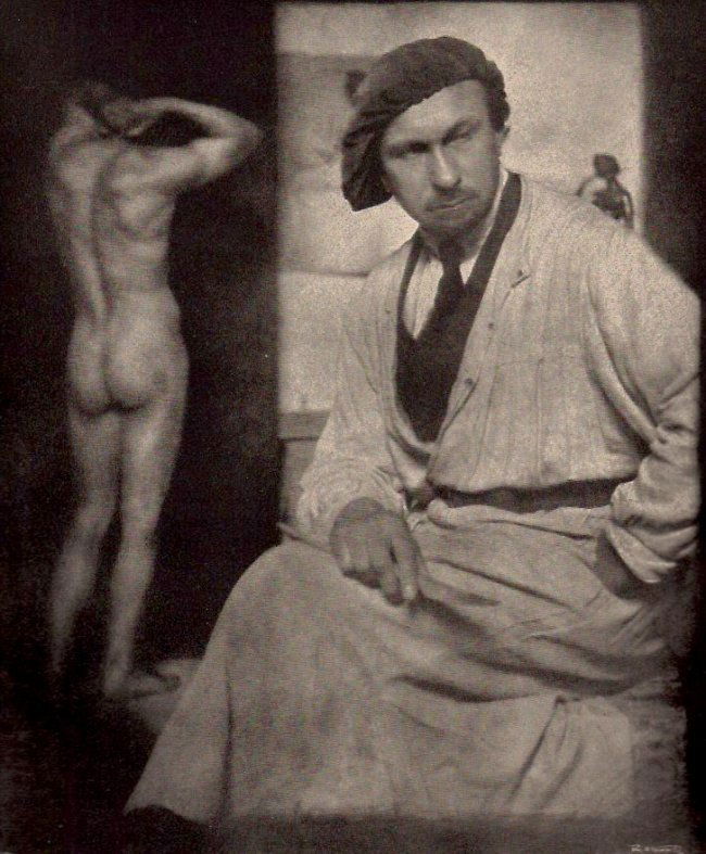 Rudolf Koppitz: Der Bildhauer (1 of 1)