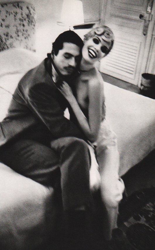 Ellen Von Unwerth: Juarez and Karen: Medium: Sheet-fed Copperplate Gravure (on uncoated paper) Printed in Japan Date: 1995 Image Size: 9 x14 inches Ellen Von Unwerth is a German born photographer best known for photos of erotic femininit