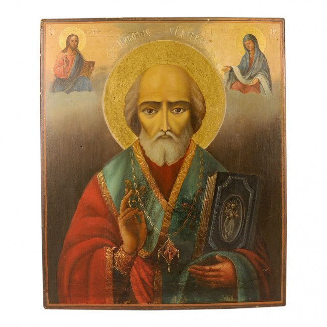 Ukrainian Icon: Saint Nicholas of Myra (1 of 1)