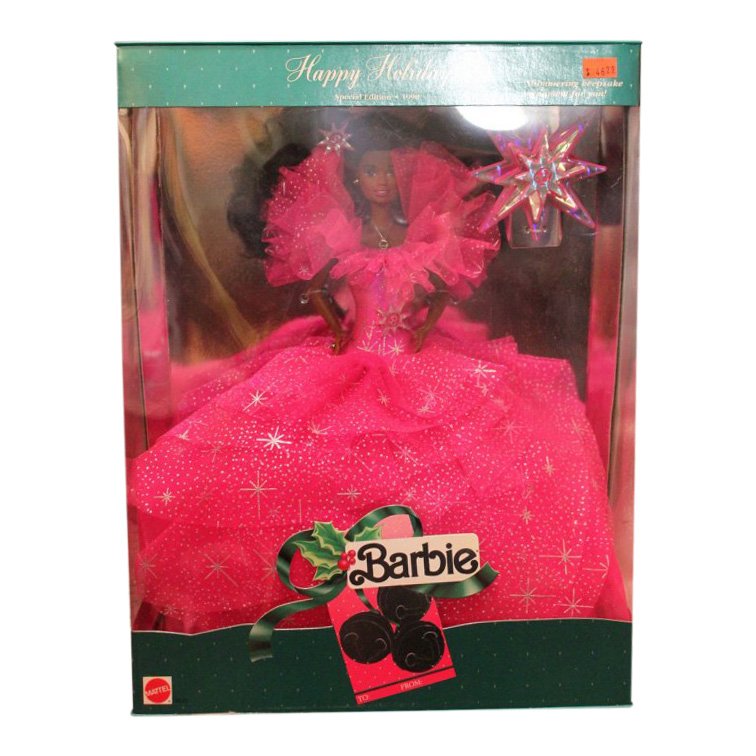 1990 happy holidays barbie