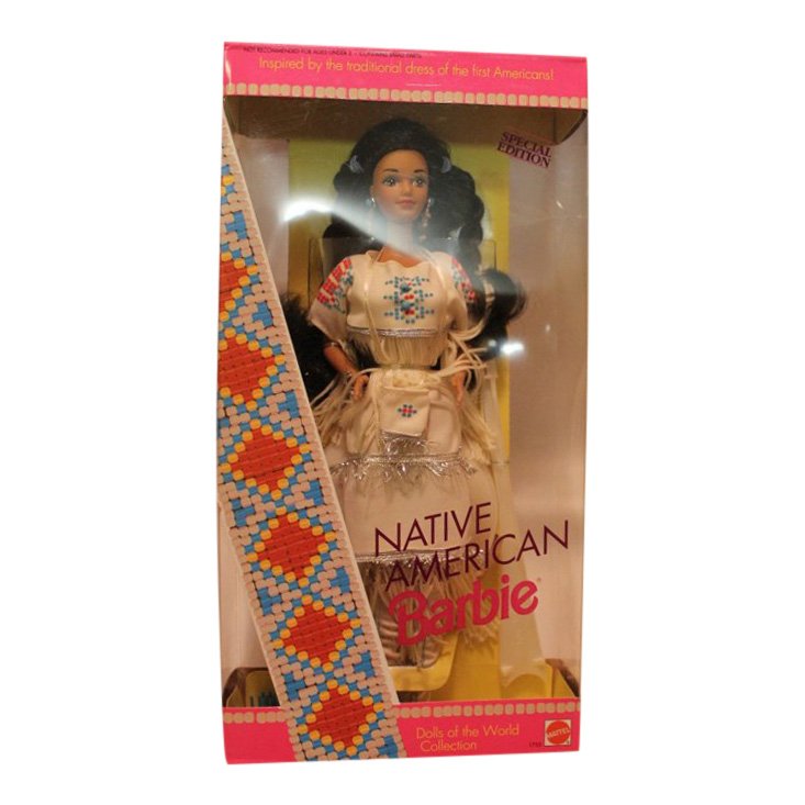 Native American Barbie, 1992: Item: Native American Barbie 1753 Date: 1992 Special Edition No Reserve: This lot starts at $1 and has no reserve as a courtesy so that collectors can determine the true market value on this authentic