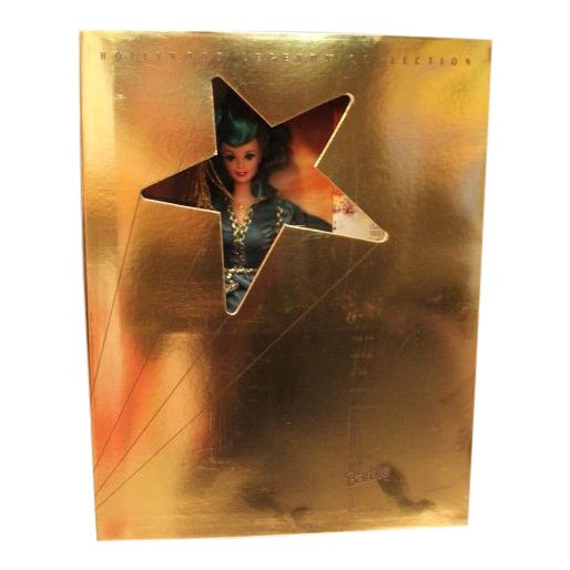 Hollywood Legends Barbie - Scarlet O'Hara, 1994: Item: Hollywood Legends Barbie - Scarlet O'Hare, Green Dress Date: 1994 Timeless Treasures Hollywood Legends Collection Comes with gown, hoop skirt, belt, pantaloons, hat, shoes, and doll stand. No Re