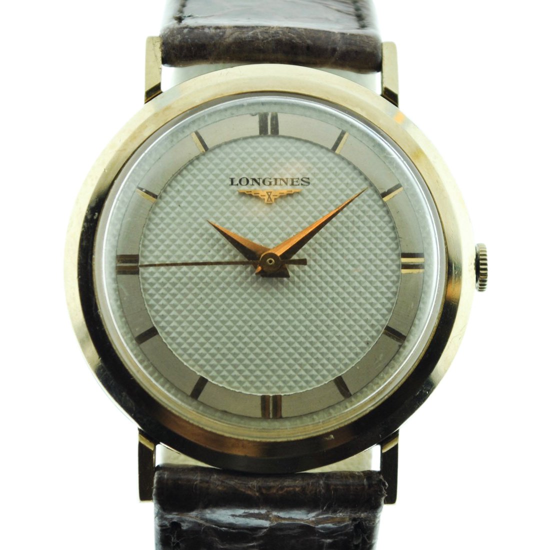 Longines Waffle Dial Watch, 1960's (1 of 4)