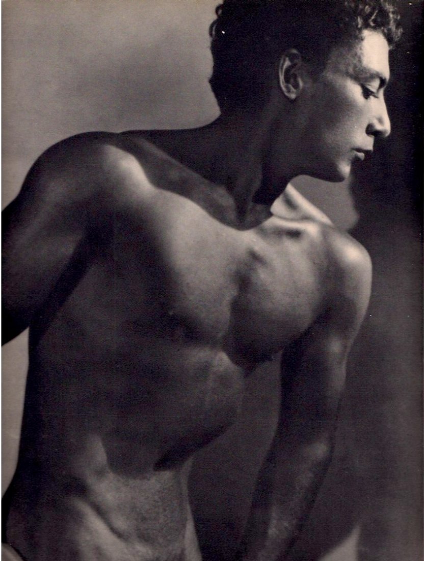 Aram Alban: Male Forme: Medium: Sheet-fed Gravure Date: 1935 Printer: Neogravure Company, France Image Size: 8.5 x 11 inches Aram Alban was an Armenian photographer born in Istanbul in 1883. During his photography career, he