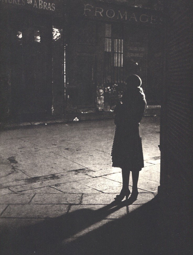 Brassai: Young Prostitute: Medium: Sheet-fed Gravure Printer: La Societe D'Impressions Lorraines - Nancy, France Date: 1987 Image Size: 7 x 9.5 inches Brassai was a Hungarian-French photographer who rose to fame in France durin