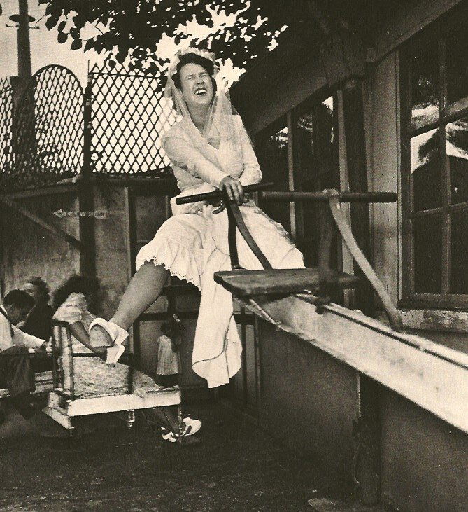Robert Doisneau: Bride at Gegene's, 1946 (1 of 1)