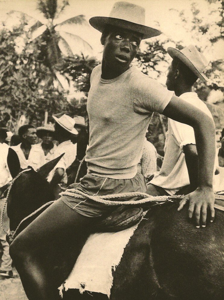 Herbert List: Man on Burro (1 of 1)