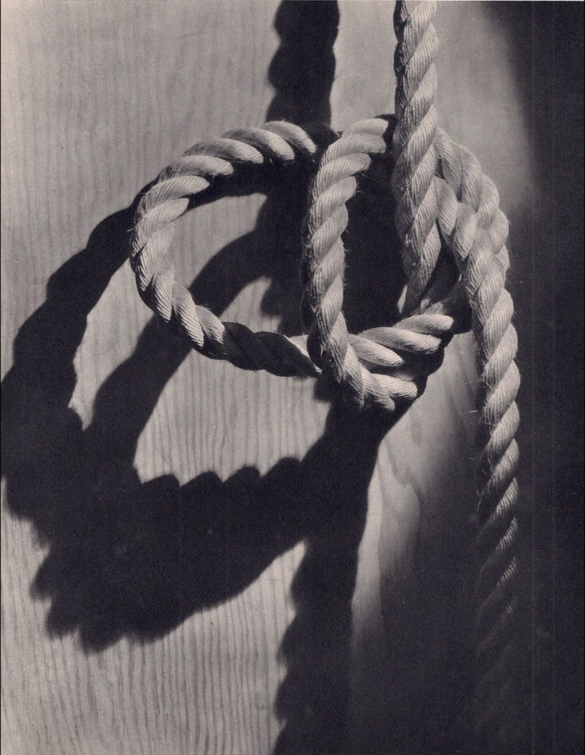 Logan: Knot & Shadow: Medium: Sheet-fed Gravure Date: 1932 Printer: Neogravure Company, France Image Size: 7 x 9 inches No Reserve: This lot starts at $1 and has no reserve as a courtesy so that collectors can determine th
