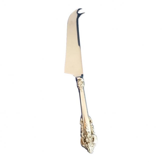 Grande Baroque Wallace Sterling Cheese Knife with Pick (1 of 3)
