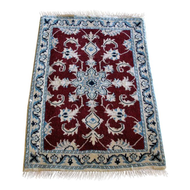 Persian Nain Wool Rug, 1.10 x 2.10 feet (1 of 4)