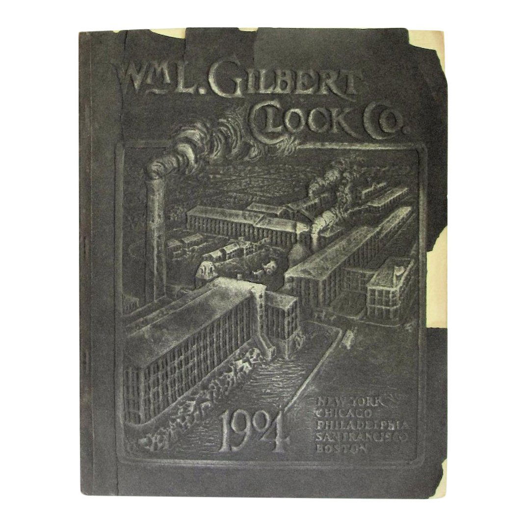 Antique Gilbert Clock Co. Catalog, 1904 (1 of 10)