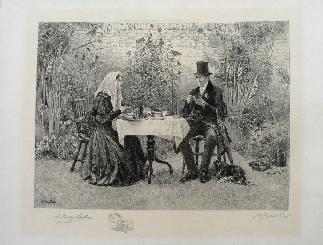 W. Dendy Sadler Etching, 1896 (1 of 1)