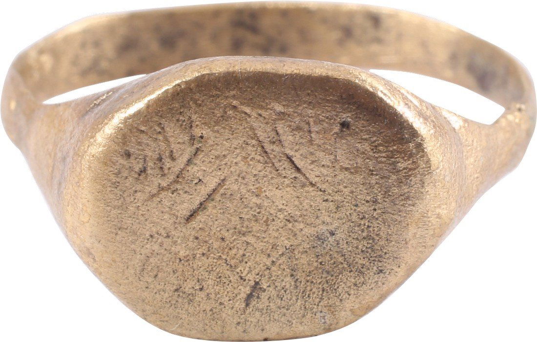 Bronze Viking Man's Ring, 850-1000 A.D. (1 of 3)