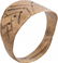Viking Bronze Chevron Viking Man's Ring, 850-1000 A.D. - 3