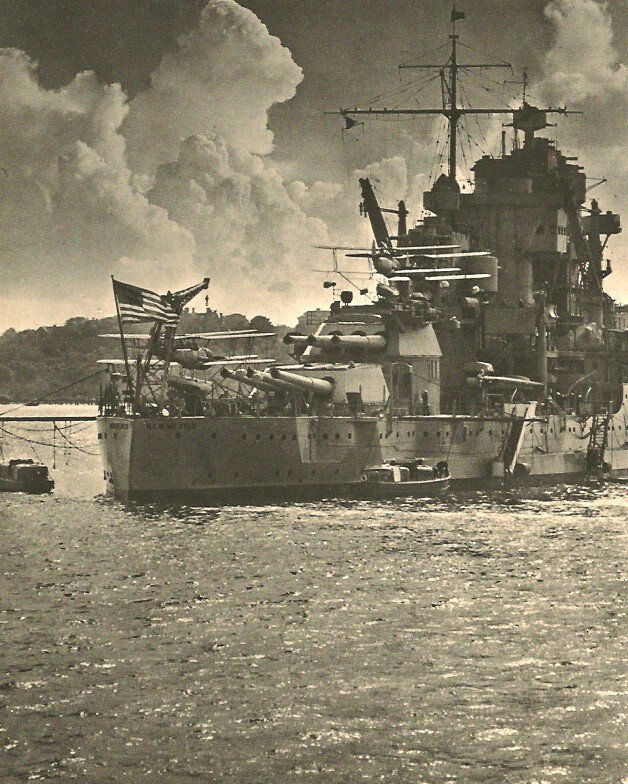 Harold H. Costain: U.S.S. New Mexico (1 of 1)