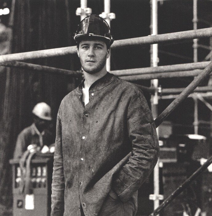 Anne Garde: French Navy Shipyard Worker (1 of 1)