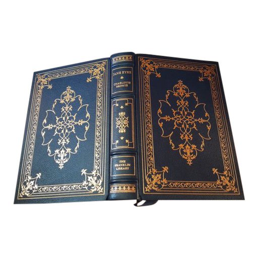 Lot of 5 19th Century British Classics: Book Title: Jane Eyre Author: Charlotte Bronte Illustrator: Monro S. Orr Publisher: The Franklin Library, PA Date: 1981 Limited edition Part of the "100 Greatest Books of All Time" series Navy leather
